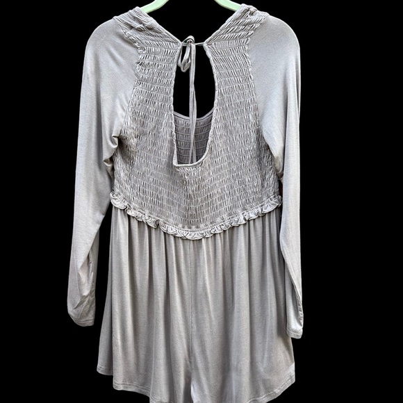 Mocha Colored Romper Shorts NWT - Picture 4 of 4